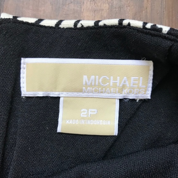 MICHAEL KORS BLACK AND WHITE SKIRT - Picture 3 of 4